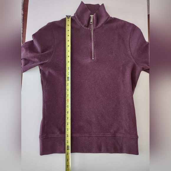 Authentic Burberry 1/4 zip sweater - Picture 6 of 8